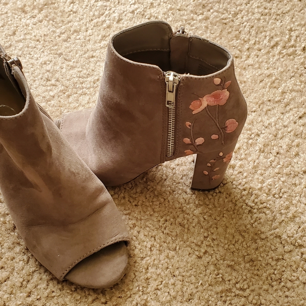 Embroidered Booties